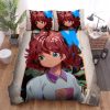 amphibia anne boonchuy anime art style bed sheets spread duvet cover bedding sets - Amphibia Store