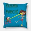 Friend Punch Throw Pillow Official Amphibia Merch