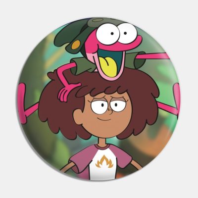 Amphibia Anne And Sprig Pin Official Amphibia Merch