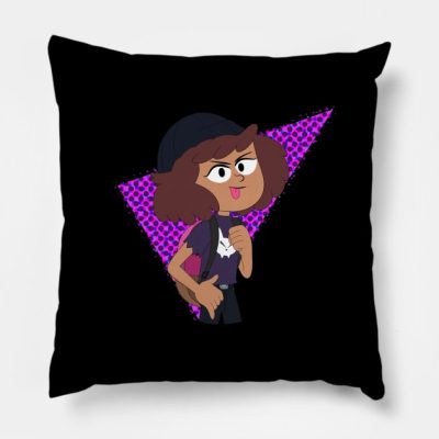 Anne Boonchuy Fight At The Museum Amphibia Throw Pillow Official Amphibia Merch