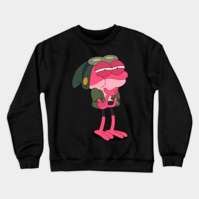 Frogman Hmm Crewneck Sweatshirt Official Amphibia Merch