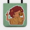 Anne Amphibia Drinking Tea Tote Official Amphibia Merch