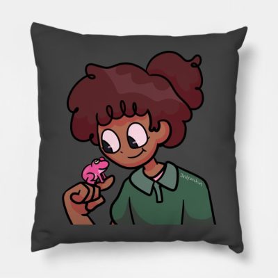 Anne And Sprig Throw Pillow Official Amphibia Merch