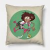 Sprig And Anne Throw Pillow Official Amphibia Merch