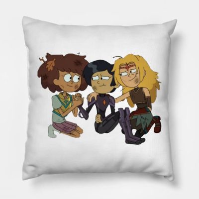 Amphibia Design 14 Throw Pillow Official Amphibia Merch