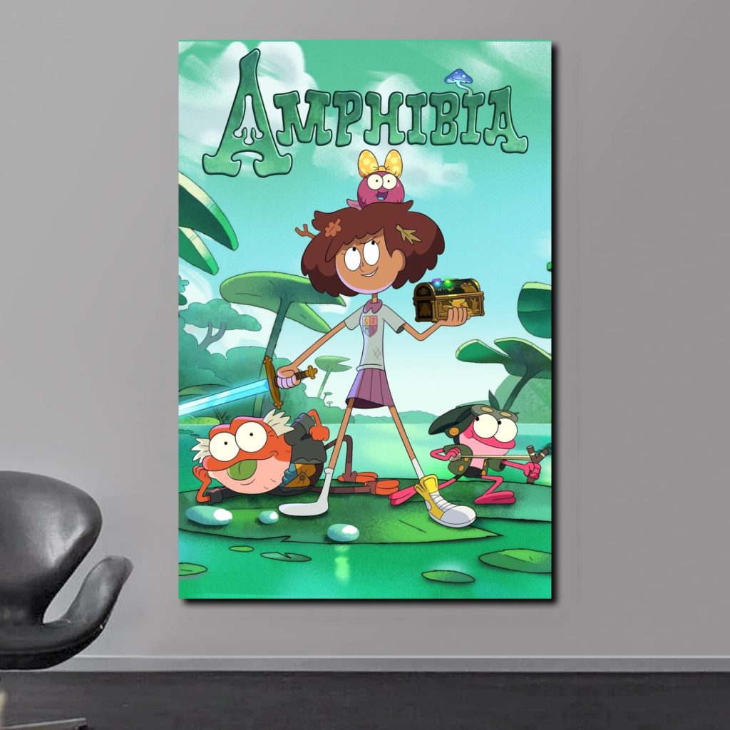 Amphibia Movie Anime Poster HD Print Canvas Poster Bedroom Decor Sports Office Room Decor Poster Gift 11 - Amphibia Store