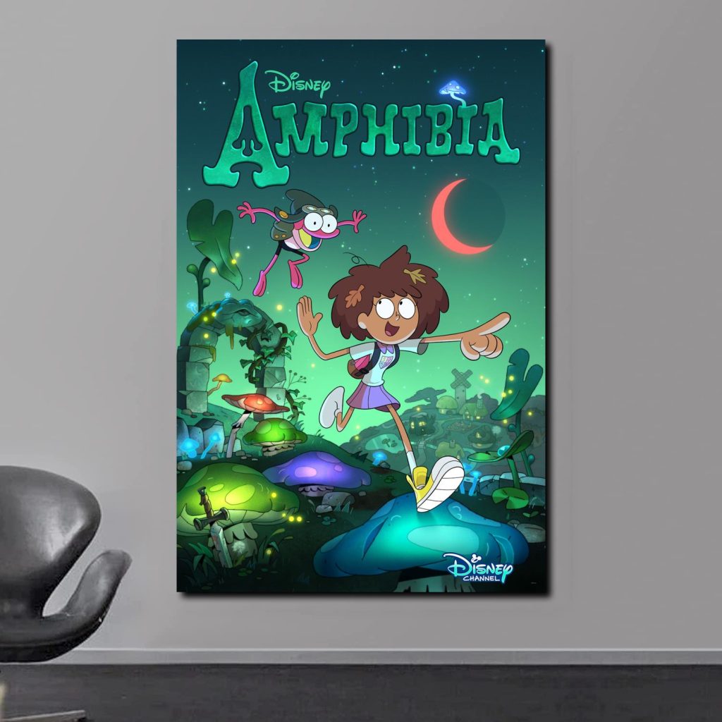 Amphibia Movie Anime Poster HD Print Canvas Poster Bedroom Decor Sports Office Room Decor Poster Gift 3 - Amphibia Store