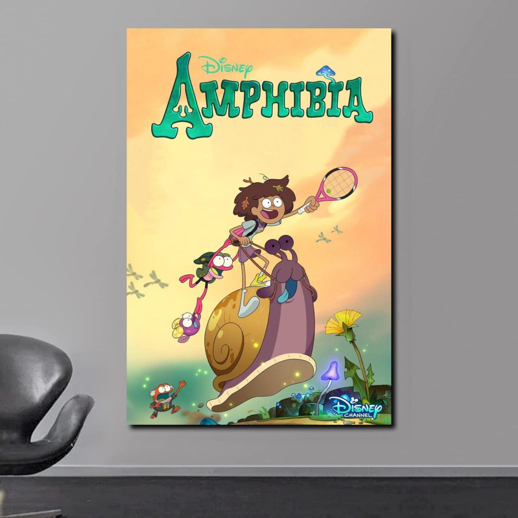 Amphibia Movie Anime Poster HD Print Canvas Poster Bedroom Decor Sports Office Room Decor Poster Gift 9 - Amphibia Store