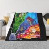 Amphibia Mushroom Night Blankets Warm Flannel Comic Anime Throw Blanket for Bed Couch Bedspread 11 - Amphibia Store