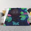 Amphibia Mushroom Night Blankets Warm Flannel Comic Anime Throw Blanket for Bed Couch Bedspread 16 - Amphibia Store