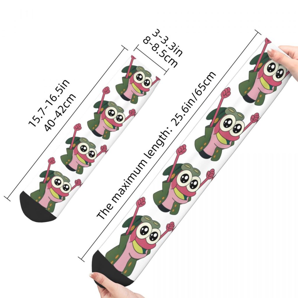 Funny Sock for Men Happy Sprig Hip Hop Vintage Amphibia Happy Quality Pattern Printed Boys Crew 2 - Amphibia Store