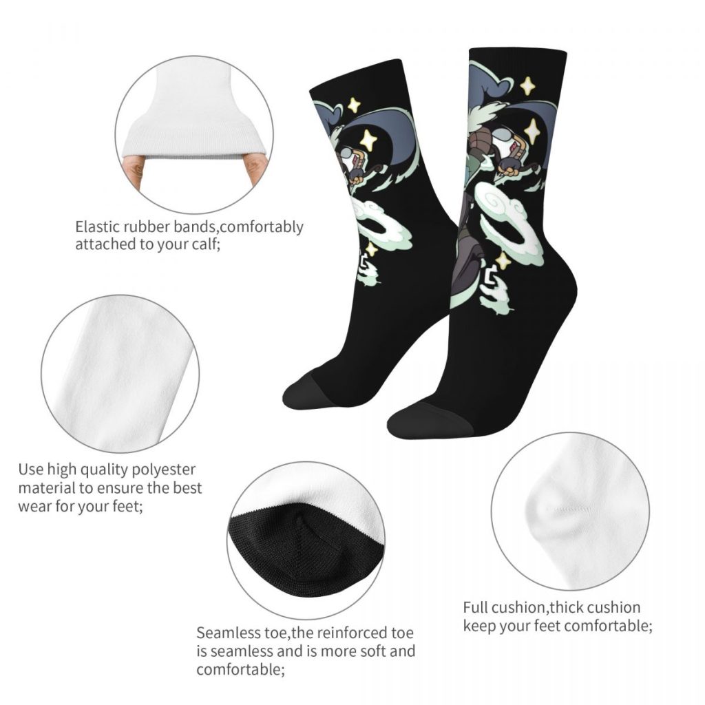 Hip Hop Retro Joe Sparrow Crazy Men s compression Socks Unisex Amphibia Harajuku Seamless Printed Funny 3 - Amphibia Store