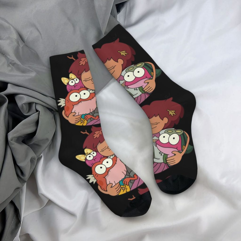 Hip Hop Retro The Truth Crazy Men s compression Socks Unisex Amphibia Harajuku Seamless Printed Funny 4 - Amphibia Store