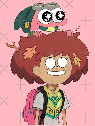 Anne And Sprig | Amphibia Kids T Shirt Official Amphibia Merch