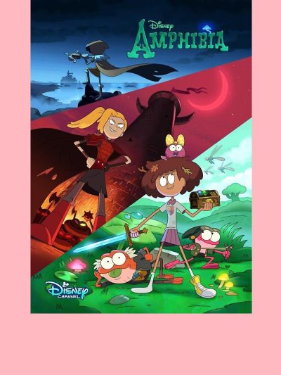 Amphibia Season 2 Poster Kids T Shirt Official Amphibia Merch