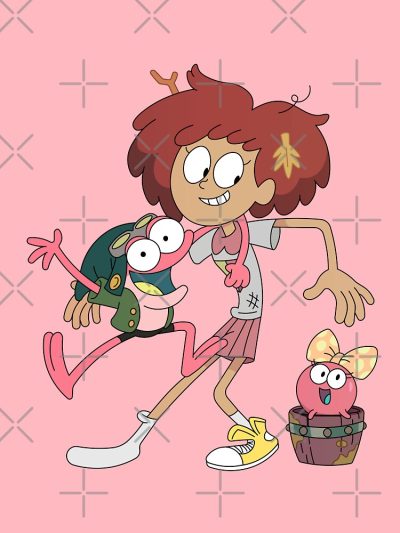 Anne, Polly And Sprig | Amphibia Kids T Shirt Official Amphibia Merch