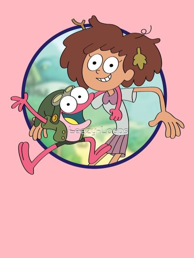 Anne And Sprig Kids T Shirt Official Amphibia Merch