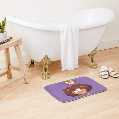 Anne And Polly | Amphibia Bath Mat Official Amphibia Merch