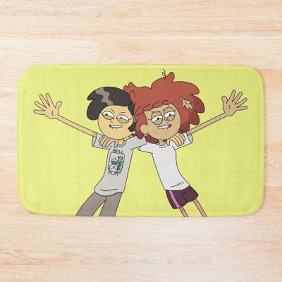 Anne And Marcy | Amphibia Bath Mat Official Amphibia Merch