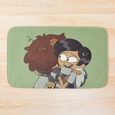 Marcy And Anne | Amphibia Bath Mat Official Amphibia Merch