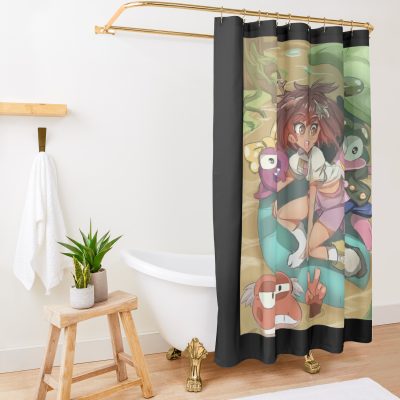 Amphibia Shower Curtain Official Amphibia Merch