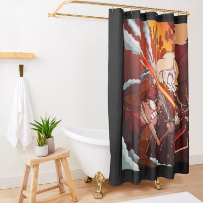 Amphibia Shower Curtain Official Amphibia Merch