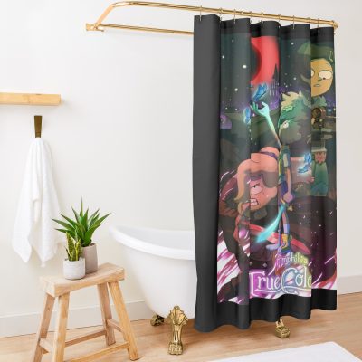 Amphibia Shower Curtain Official Amphibia Merch